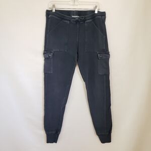 Y2K VTG Hard Tail Forever Cargo Joggers Faded Black Size L